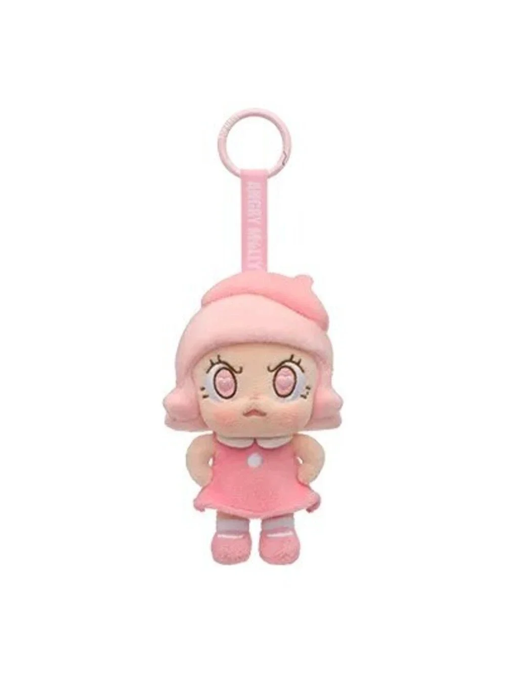 Pop Mart Angry Molly Plush Pendant Love Fire
